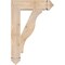 Ekena Millwork Funston Arts & Crafts Smooth Bracket, Douglas Fir, 3 1/2"W x 16"D x 24"H BKT04X16X24FST03SDF - alternate 3